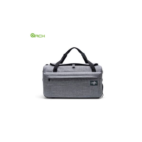 Snowflake Material Duffle Travel Accessories Bag with Shoes Department
