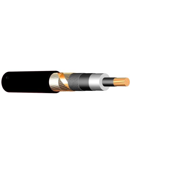 Class 2 Black 18 30 KV Medium Voltage Cable XLPE CWA In Ground Water
