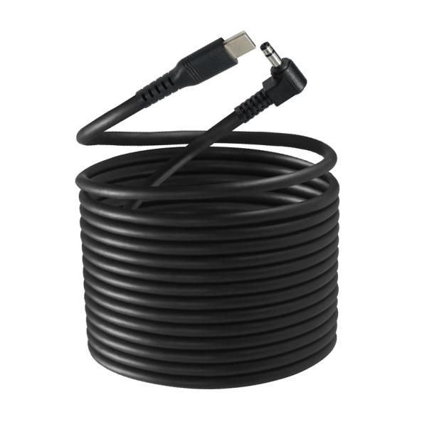 USB-C to DC 20V Power Cable with 5.5x2.5mm Right-Angle Connector