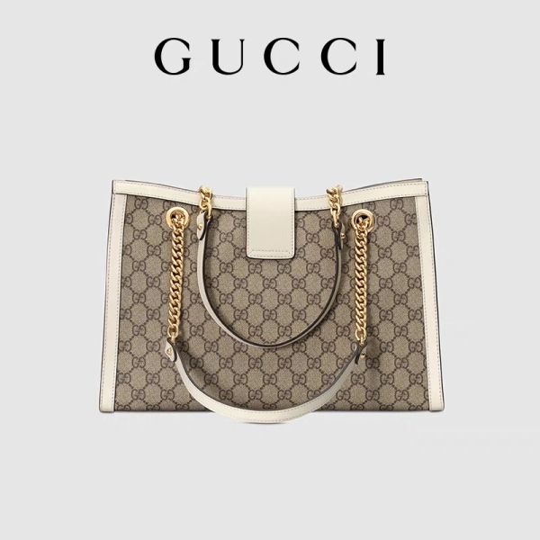 GG Gucci Padlock Shoulder Bag Medium Supreme Canvas Customized