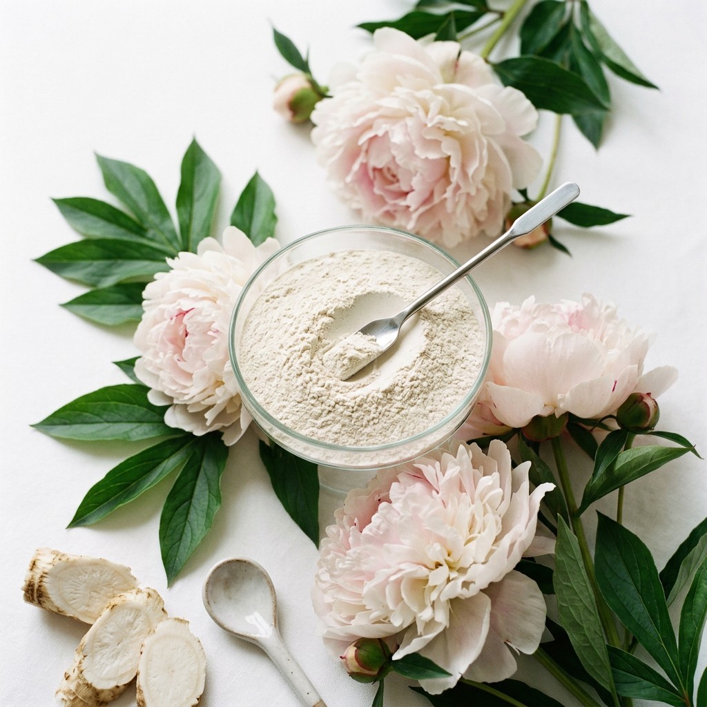 Premium White Peony Extract Powder (Paeonia Lactiflora) | Standardized 10%-50% Paeoniflorin | Skin Brightening & Immune Support