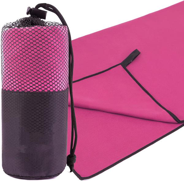 Logotipo Impresso de Absorção de suor Promoção Desportiva Toalha Soft Microfiber Suede Personalizada
