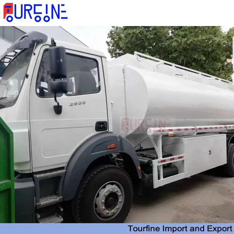 DRC Africa Beiben 10 Wheel Fuel Tank Truck with 20000L Capacity