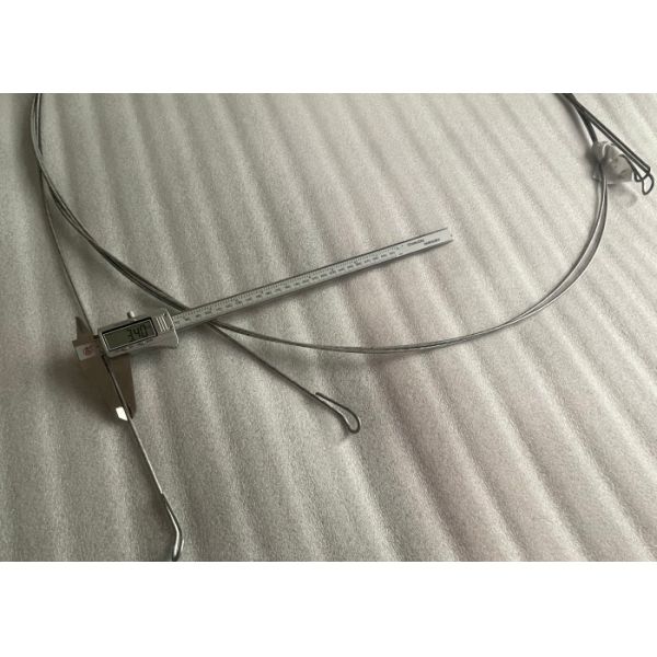 3.4mm*3.96m hot dipped Galvanized Double Loop Quick Link Tie Wire for Carton and packaging