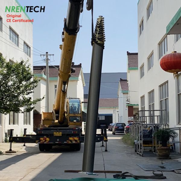 30m lockable pneumatic telescopic mast 300kg payloads-5.5m closed height-for antenna