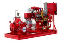 5000GPM 174PSI Motor Diesel UL FM Split Case Fire Pump Com Controlador Tornatech Motor Diesel Acionado Pomba de Incêndio
