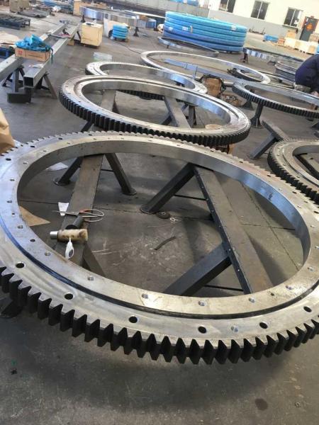Large Size  Outer Gear Turntable Slewing Bearing Same Diameter