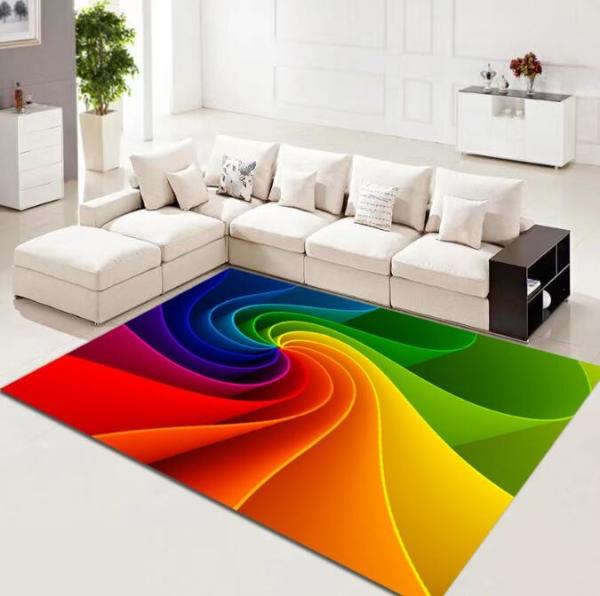 Bedroom Living Room Floor Carpets Dust Proof And Water Absorption