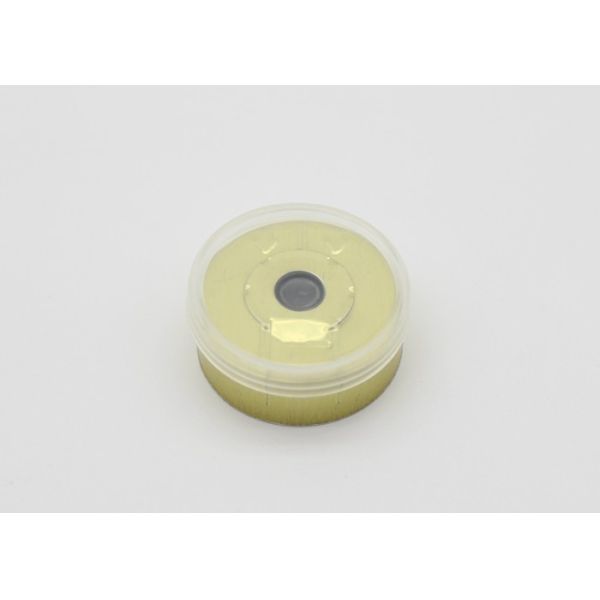 уплотнения пробирки 20мм прозрачные золотые алюминиевые, целебные алюминиевые уплотнения Кримп