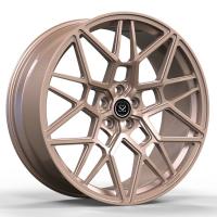 23inch 23x10 Monoblock concave 1 morceau borde des roues Rose Gold Forged Ranger Rover Svr