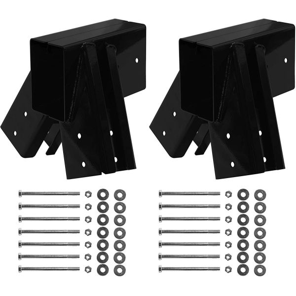 305x92mm Green Coating Metal Steel Swing Set Brackets with Heavy Duty A-Frame Design