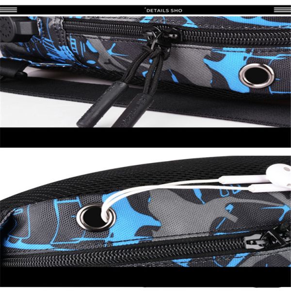 Neoprene Men'S Cross Body Sling Bag Waterproof Anti Theft Sling Bag Unisex