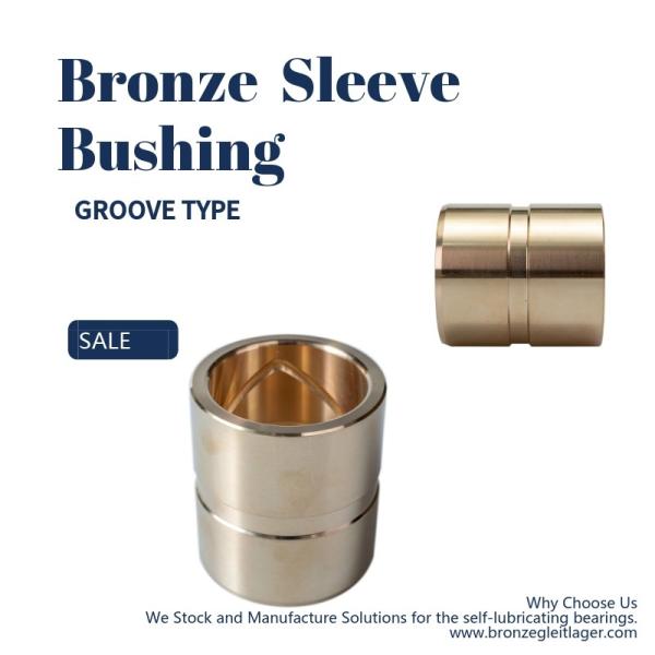 Custom Casting Bronze Bushing Thin - Walled Bearing Use In Agricultural Machinery