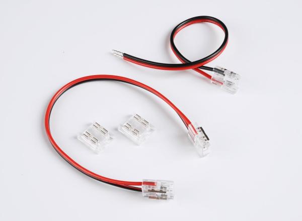 Milewood LED Strip Light Accessories COB Led Strip Connector 2 Pin Board To Wire