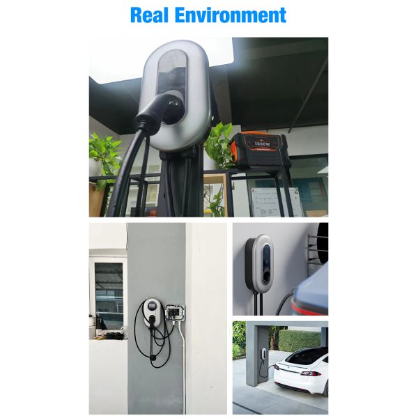 Заряжатель типа 2 IP65 портативный EV Wifi соединительный с кабелем 5m