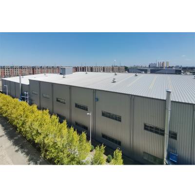 A construção de aço galvanizada do armazém da prova da neve pré-fabricou a construção