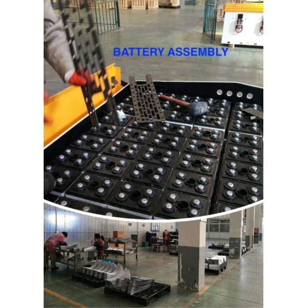 Deep Cycle 48v 8PZS720 Lead-acid Battery for HYUNDAI Forklift Trucks