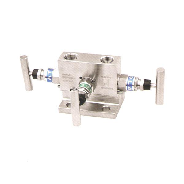 valve diverse de la valve trois de l'instrument 100C bride 1/2 » TNP femelle de 5000 livres par pouce carré