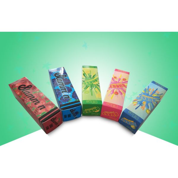 Сияющие бумажные упаковывая коробки, бумажная коробка с Аутоматив-запирая дном