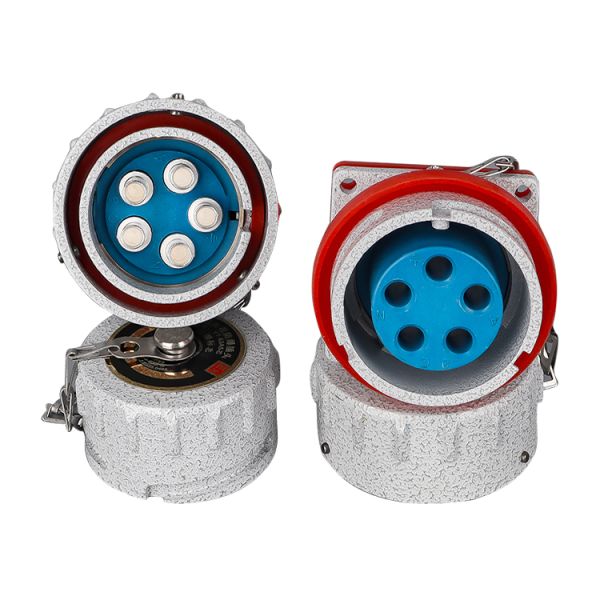 Non-spark Fixed Plug Socket 3P 4P 5P 15A 25A 60A 100A 150A 300A Explosion-proof Industrial Plug