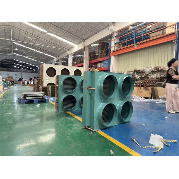 Copper Condenser Unit Heat Exchanger Coil Mounted Evaporative Air Cooler High Efficiency Aluminum Copper Home Construction Farm