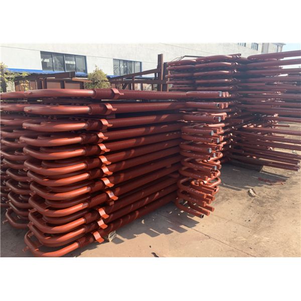 Carbon Steel Titanium Spiral Finned Tube Coil For Boiler Economizer