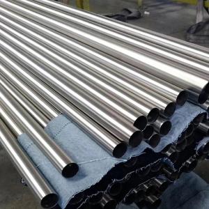 Polished Stainless Steel Pipe Seamless Tube Hot Rolled OD 75mm 10MM For