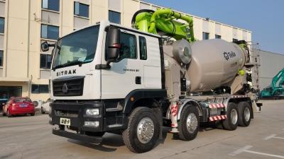Teila 28M Concrete Pump Mixer Truck HMG5432JBC-28 Truck Mixer Concrete Pumps