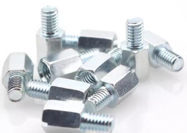 M3 M4 Male And Female Hex Head StandoffGalvanized Steel B7 B7M Blue Yellow Zinc Plating