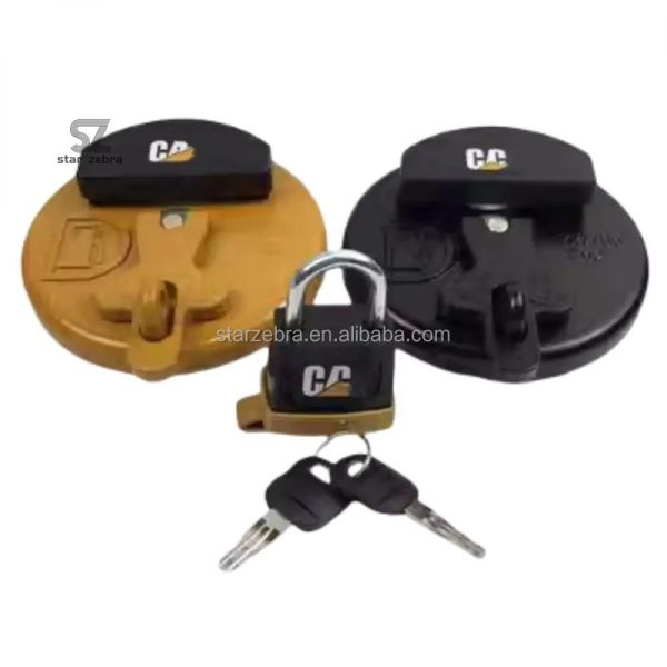  Fuel Cap Padlock for E320D 312 315 329D 330C 325C 345D 349GC Diesel Tank Cover Anti-theft Lock Anti-theft Design