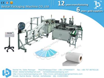 production line for mask making, sugical mask making machine, with welding ear-loop