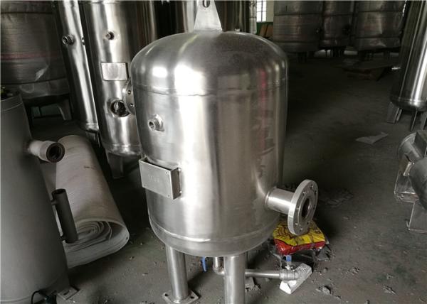 Titanium Clad Heater Stainless Steel Air Receiver Tank With X - Ray Inspection