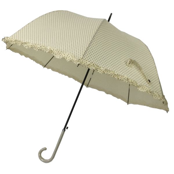 Диаметр 105CM зонтика дам Pongee RPET автоматический с пластиковой ручкой j