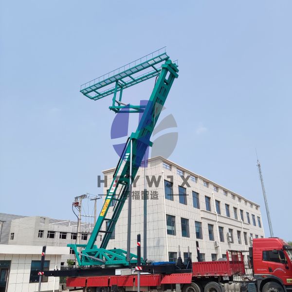 Aerial Lift With 18.5m 8t Capacity High Altitude Lifting Platform For Roll Forming Machines