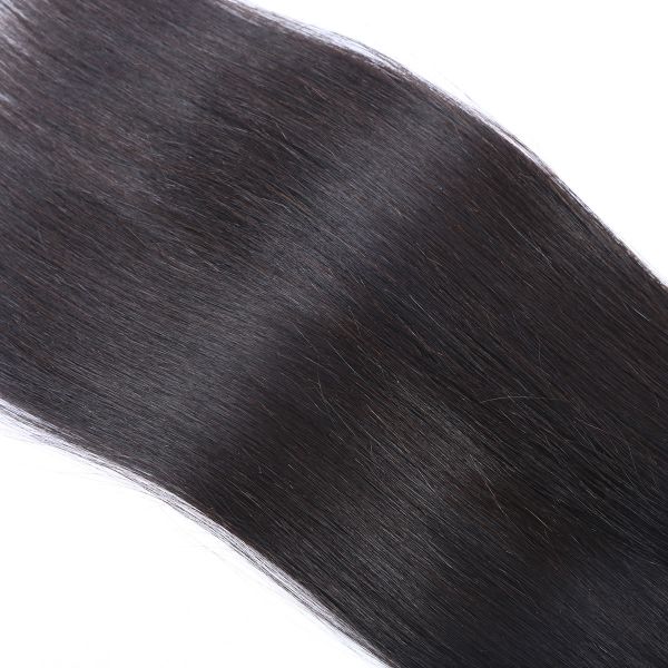 9A Grade Natural Unprocessed Brazilian Human Hair Silky Straight Double Drawn Bundls