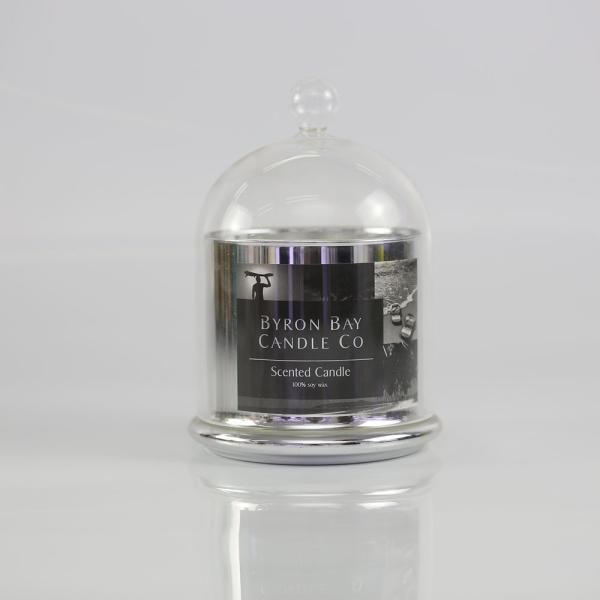 Decoration / Gift Soy Wax Home Scented Candles With Domed Glass Cap