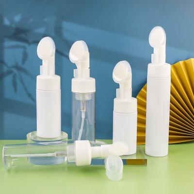 100ml 120ml PET Refillable Plastic Pump Bottle Plastic Empty Foam Brush Mousse