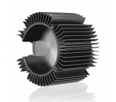 Precision Turning CNC Aluminium Parts Heat Sink For Electronics