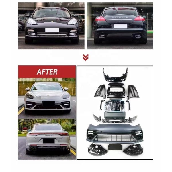Porsche Paramera 970 до 971 Пластиковый комплект для обновления бампера