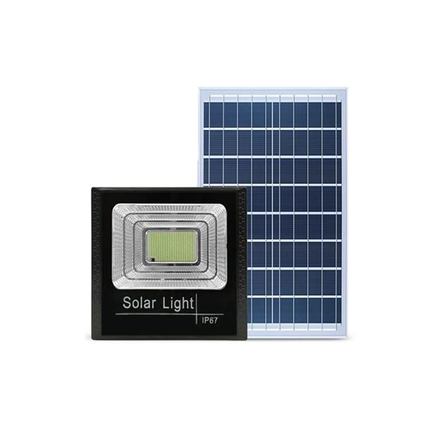PVC Housing Solar floodlight from 20W to 220W for Outdoor Lighting