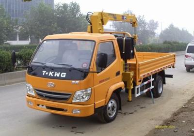High Capacity 7 Ton Truck Loader Crane For Construction ISO Standard