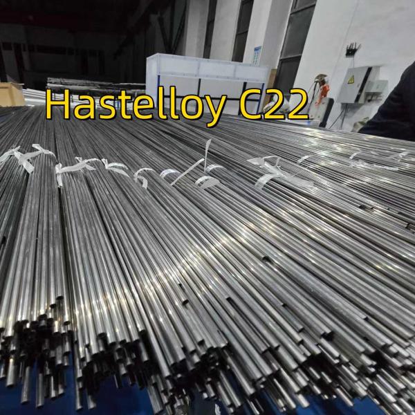 Tubes de protection en alliage Hastelloy C-22 Base de nickel Tubes sans soudure en alliage résistantes à la corrosion