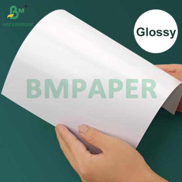 150gsm Laser Printing Double Sided Glossy Coated Paper For Brochures 32 x 45cm