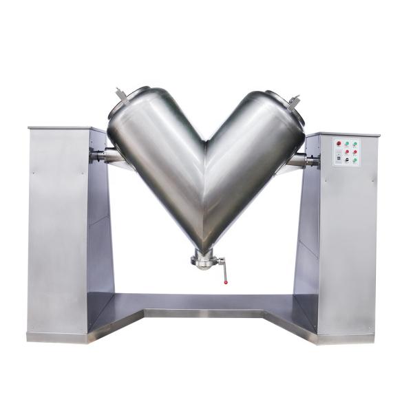 180L Barrel Pharmaceutical Powder Mixer Machine 15rpm V Series