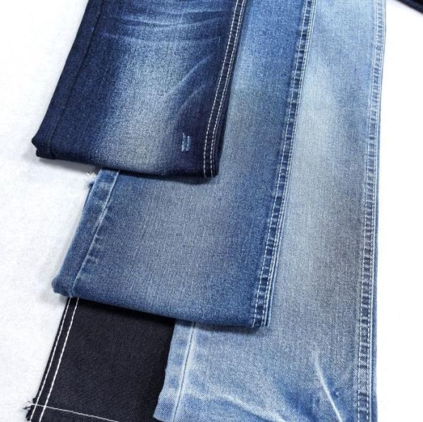 Good Elastic 11.5oz Heavy Weight Twill Denim Fabric For North Africa Market Man Jeans