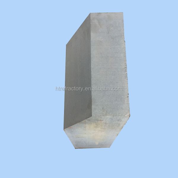 Teor de SiO2 % 17-20% Magmalox fundido, bloco de trilhos de deslizamento fundido para fornos de aquecimento de aço