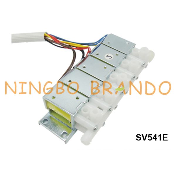 клапан воздуха соленоида 12V 24V пластиковый микро- для кровати массажа Massager ноги