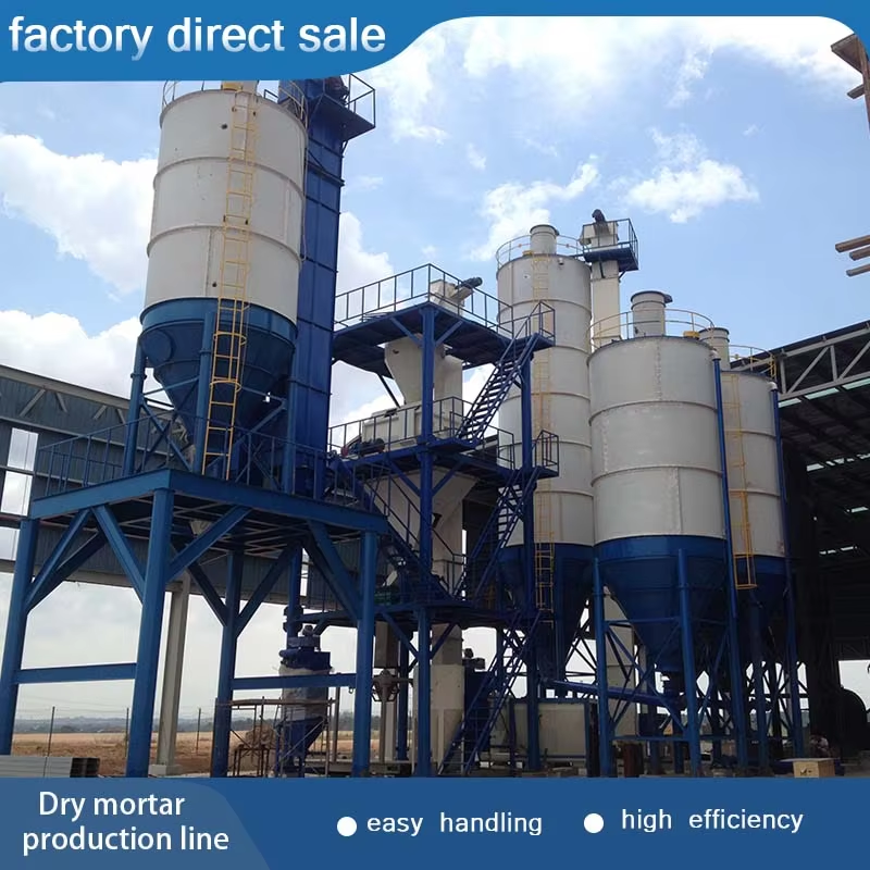 Screw Dry Mortar Mixing Plant High Efficiency Drymix Mortar Plant