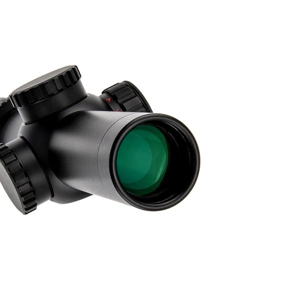 1-4x24 Illuminated Tactical 30mm Tube Glass Reticle Scope with Maximum Output Power 0