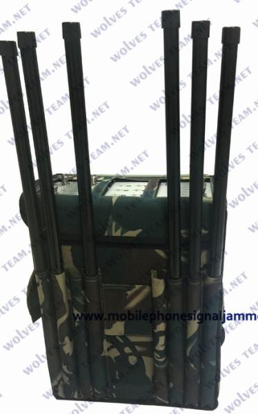 High Power EOD GSM 4G WIFI All Cell Phone Signal Backpack Jammer
